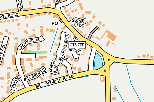 CT6 7FF map - OS OpenMap – Local (Ordnance Survey)