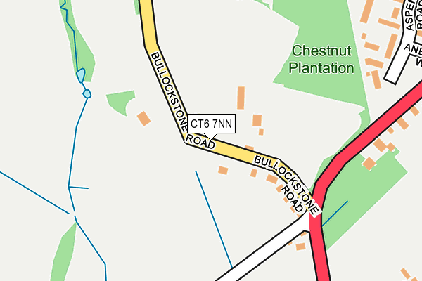 CT6 7NN map - OS OpenMap – Local (Ordnance Survey)