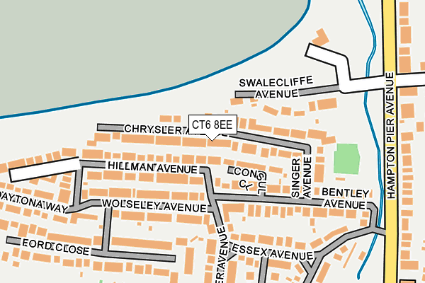 Map of MANATEE DESIGN SERVICES LTD at local scale