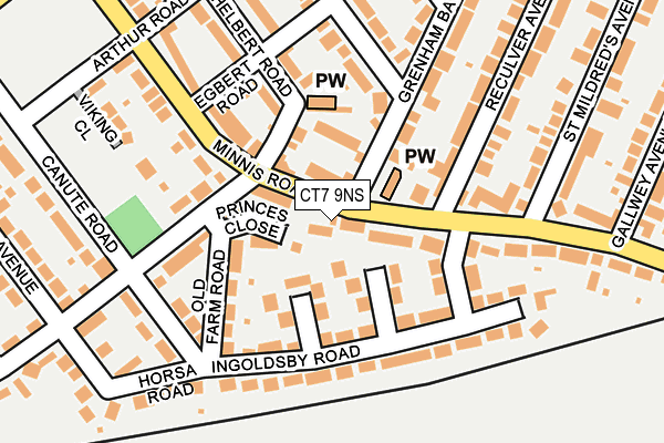 Map of PROJECT LEADERS LTD at local scale