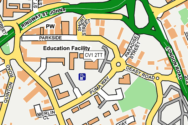 Map of LONDON CAREER ACADEMY LIMITED at local scale
