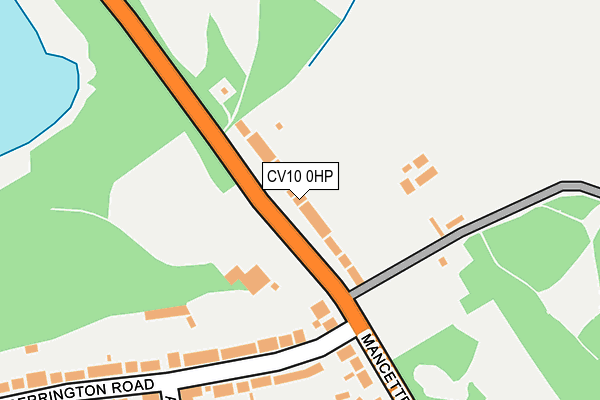 CV10 0HP map - OS OpenMap – Local (Ordnance Survey)
