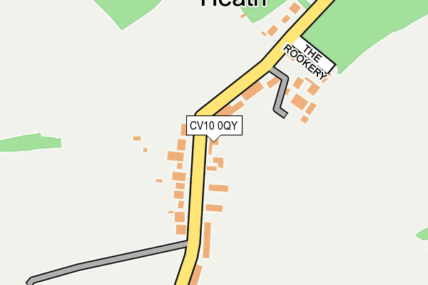 CV10 0QY map - OS OpenMap – Local (Ordnance Survey)