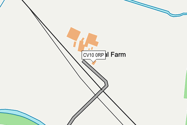 CV10 0RP map - OS OpenMap – Local (Ordnance Survey)