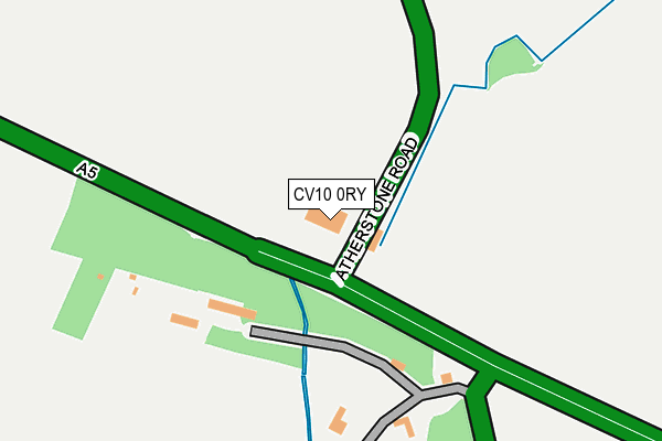 CV10 0RY map - OS OpenMap – Local (Ordnance Survey)