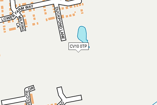 CV10 0TP map - OS OpenMap – Local (Ordnance Survey)