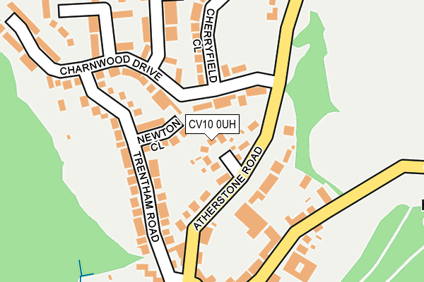 CV10 0UH map - OS OpenMap – Local (Ordnance Survey)