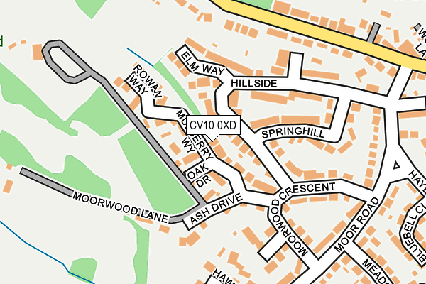Map of THORNETT DEVELOPMENT SERVICES LTD at local scale