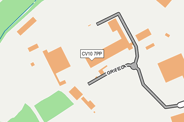 CV10 7PP map - OS OpenMap – Local (Ordnance Survey)