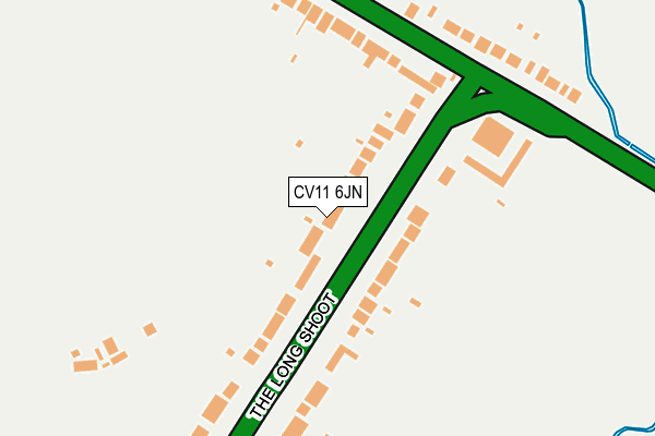 CV11 6JN map - OS OpenMap – Local (Ordnance Survey)