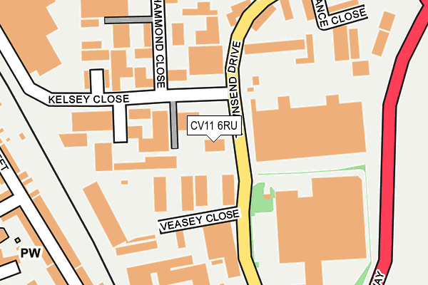 Map of WILSONS LANE PROPERTIES LIMITED at local scale