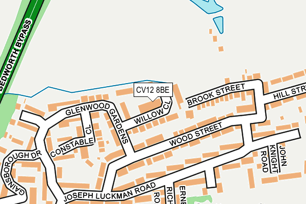 Map of PRINT PRO WORKWEAR LTD at local scale