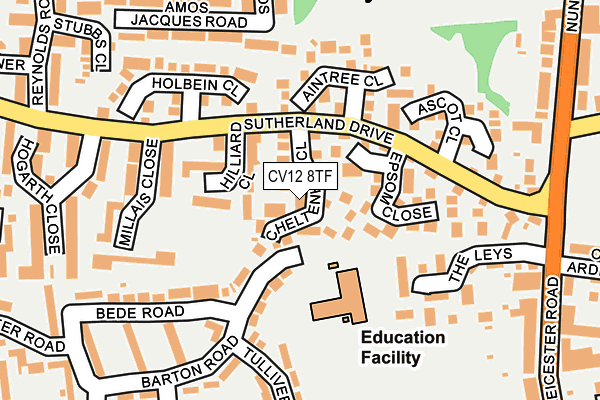 Map of JRZ ELECTRICAL LTD at local scale