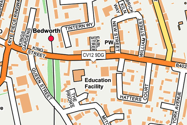 Map of AVON CARE SERVICES LTD at local scale