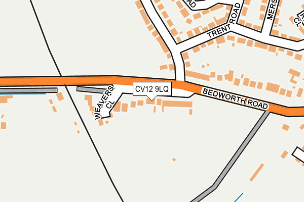 Map of TONKS CONSTRUCTION LTD at local scale