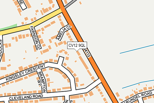 CV12 9QL map - OS OpenMap – Local (Ordnance Survey)