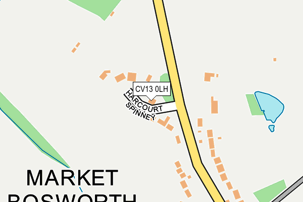 Map of SPINNEY HOMES LIMITED at local scale