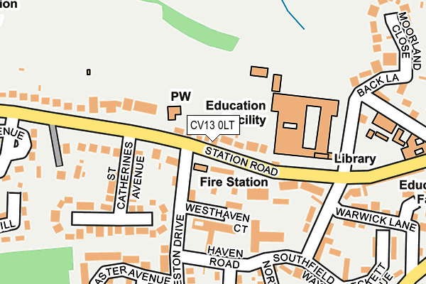 Map of BOSWORTH DENTAL LIMITED at local scale