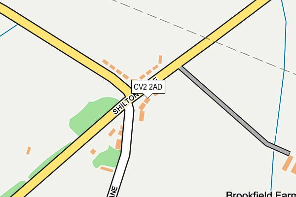 CV2 2AD map - OS OpenMap – Local (Ordnance Survey)