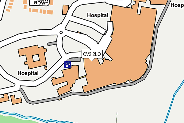 CV2 2LQ map - OS OpenMap – Local (Ordnance Survey)