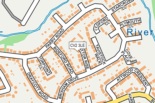 Map of FRIDAYSCOVENTRY CIC at local scale