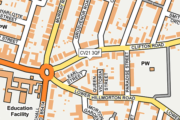 Map of SAGA 1 LTD at local scale