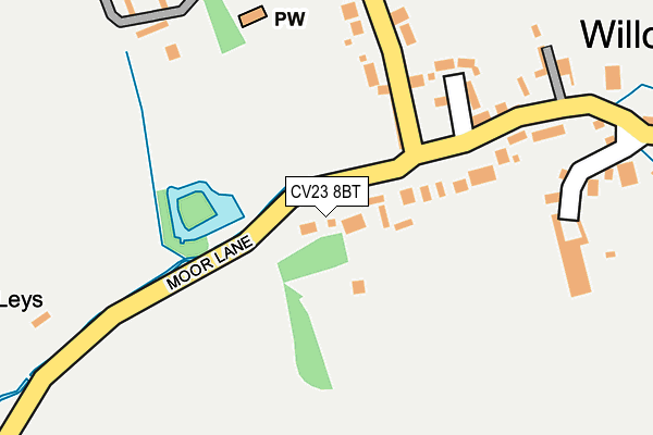 CV23 8BT map - OS OpenMap – Local (Ordnance Survey)