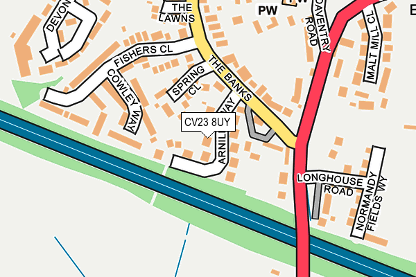 Map of PERFX HOCKEY LTD at local scale