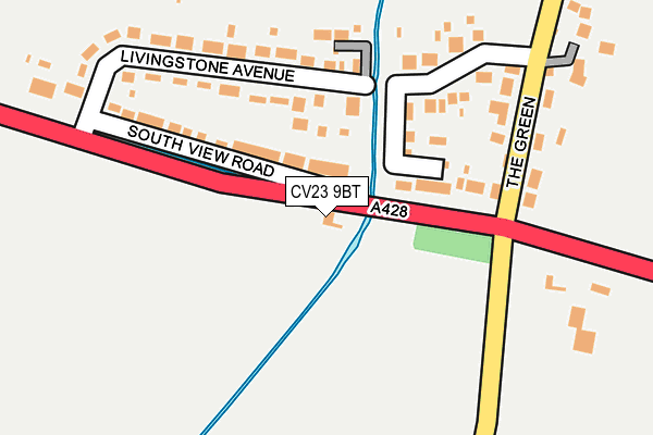 CV23 9BT map - OS OpenMap – Local (Ordnance Survey)