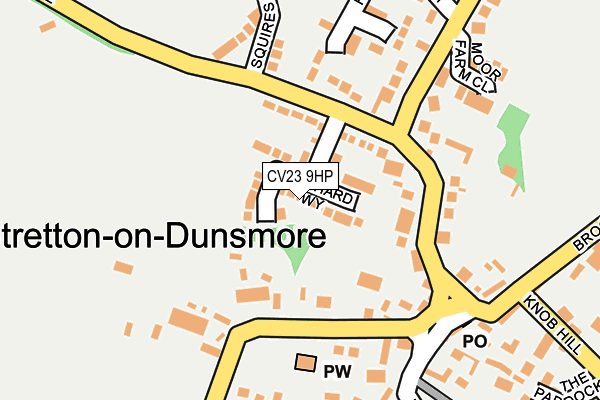 Map of DUNSMORE TRAINING AND CONSULTANCY LTD at local scale