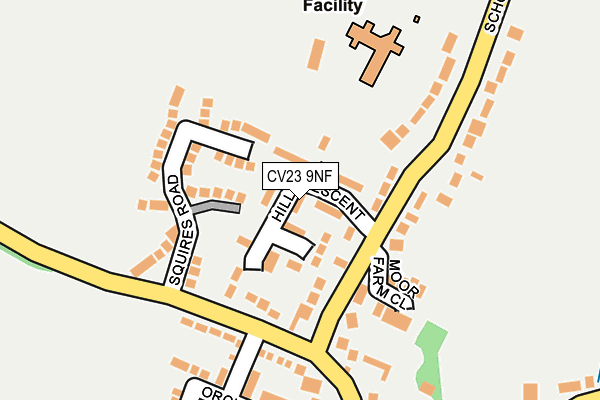 Map of HEATH COMMON LTD at local scale