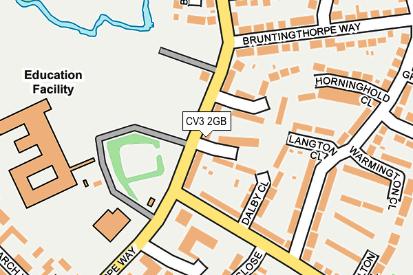 CV3 2GB map - OS OpenMap – Local (Ordnance Survey)