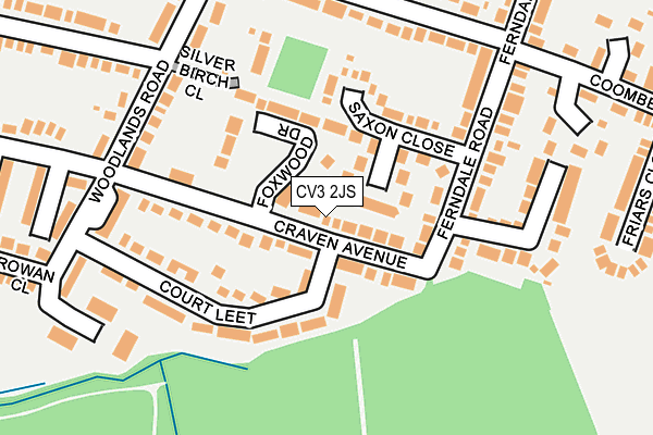Map of O J O'REILLY LTD at local scale