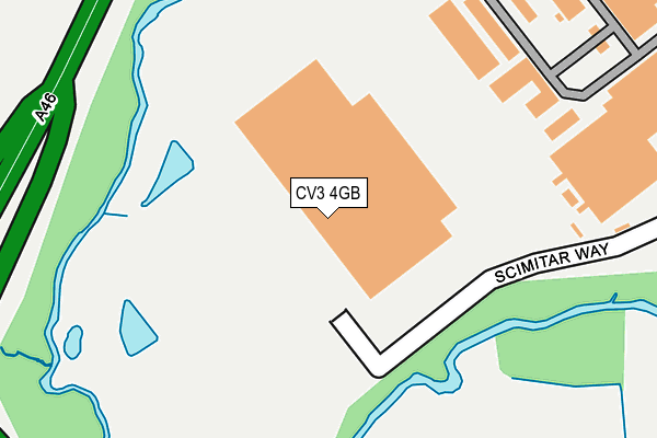 CV3 4GB map - OS OpenMap – Local (Ordnance Survey)