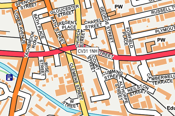 CV31 1NH map - OS OpenMap – Local (Ordnance Survey)