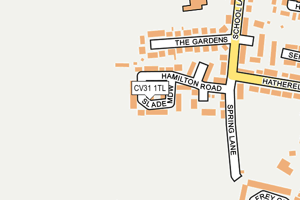 Map of BRAMBLE DINING LTD at local scale