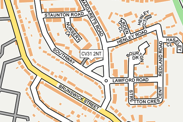 CV31 2NT map - OS OpenMap – Local (Ordnance Survey)
