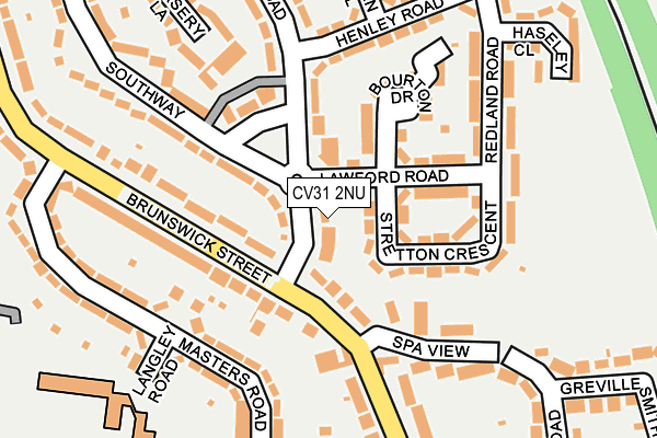 CV31 2NU map - OS OpenMap – Local (Ordnance Survey)