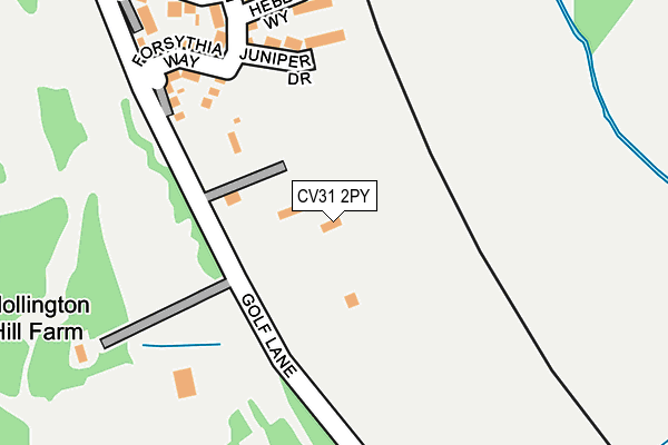 CV31 2PY map - OS OpenMap – Local (Ordnance Survey)
