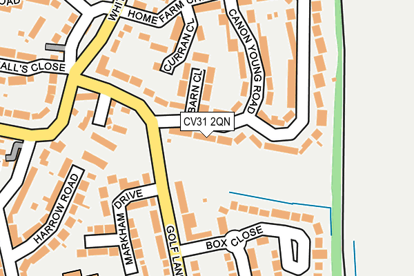 CV31 2QN map - OS OpenMap – Local (Ordnance Survey)