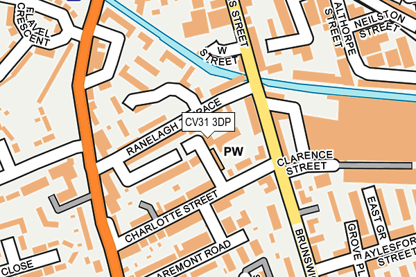 CV31 3DP map - OS OpenMap – Local (Ordnance Survey)