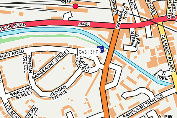 CV31 3HP map - OS OpenMap – Local (Ordnance Survey)