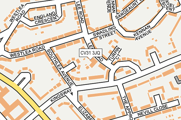 CV31 3JQ map - OS OpenMap – Local (Ordnance Survey)