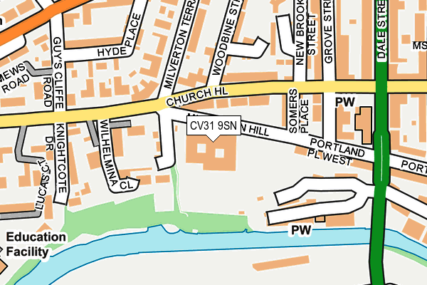 CV31 9SN map - OS OpenMap – Local (Ordnance Survey)