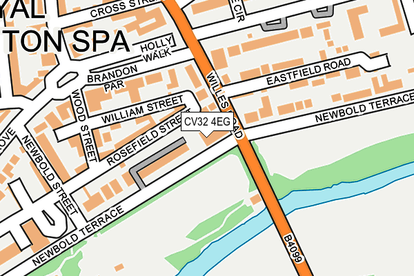 CV32 4EG map - OS OpenMap – Local (Ordnance Survey)