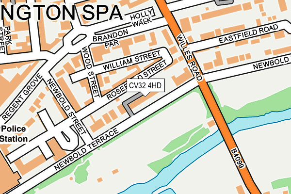 CV32 4HD map - OS OpenMap – Local (Ordnance Survey)