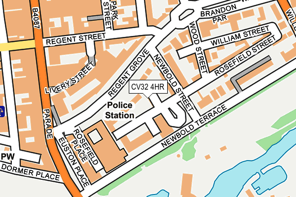 CV32 4HR map - OS OpenMap – Local (Ordnance Survey)