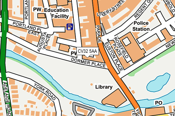 Map of RICHARD RUSSELL SURVEYORS LTD at local scale