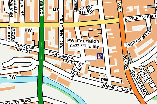 Map of SUNNY BREW LTD at local scale