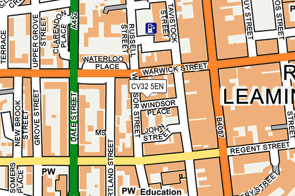 CV32 5EN map - OS OpenMap – Local (Ordnance Survey)